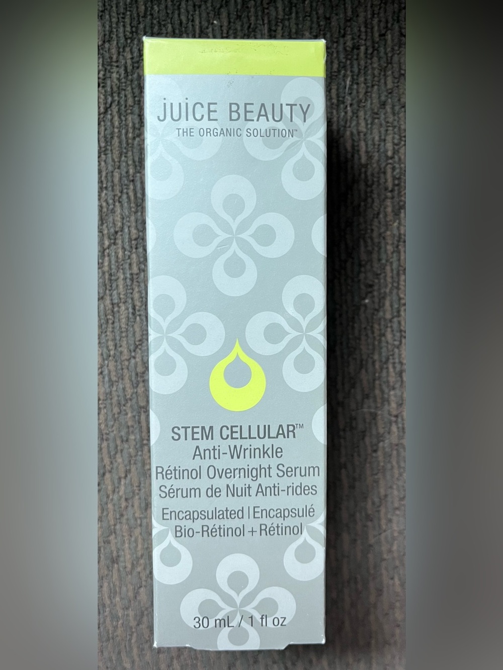 Stem Cellular Anti-Wrinkle Retinol Overnight Serum - Light Gray